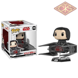 Funko Pop! Star Wars - Episode Viii Kylo Ren With Tie Fighter (215) Figurines