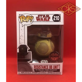 Funko POP! Star Wars - Episode VIII - Resistance BB Unit (210) Exclusive DAMAGED PACKAGING