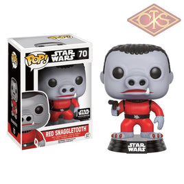 Funko Pop! Star Wars - Red Snaggletooth (70) Exclusive Figurines