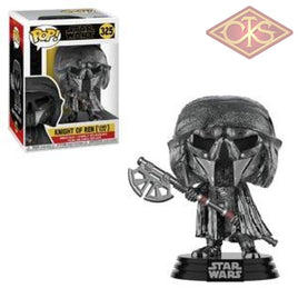 Funko POP! Star Wars - Rise of Skywalker (Episode 9) - Knight of Ren (Long Axe) (Hematite Chrome) (325)
