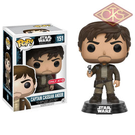 Funko Pop! Star Wars - Rogue One Captain Cassian Andor (Brown Jacket) (151) Figurines