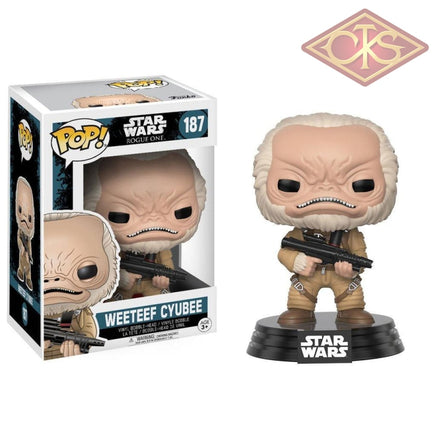 Funko Pop! Star Wars - Rogue One - Vinyl Figure Weeteef Cyubee (187) Bobble-Head