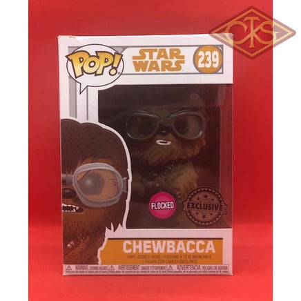 Funko POP! Star Wars - Solo - Chewbacca (Flocked) (239) Exclusive DAMAGED PACKAGING