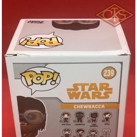 Funko POP! Star Wars - Solo - Chewbacca (Flocked) (239) Exclusive DAMAGED PACKAGING