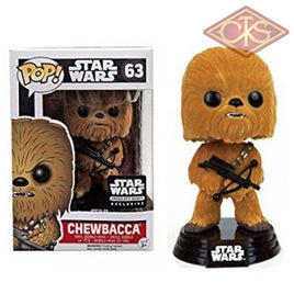 Funko Pop! Star Wars - The Force Awakens Chewbacca (Flocked) (63) Exclusive Figurines