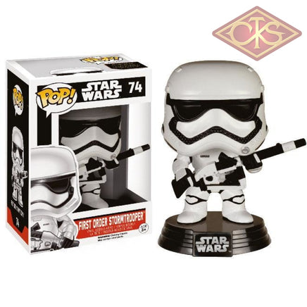 Funko Pop! Star Wars - The Force Awakens First Order Stormtrooper (74) Exclusive Figurines