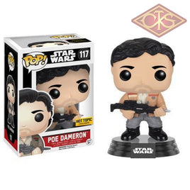 Funko Pop! Star Wars - The Force Awakens Poe Dameron (Jacket & Blaster) (117) Figurines