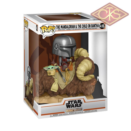 Funko POP! Star Wars - The Mandalorian - The Mandalorian & The Child on Bantha (416)