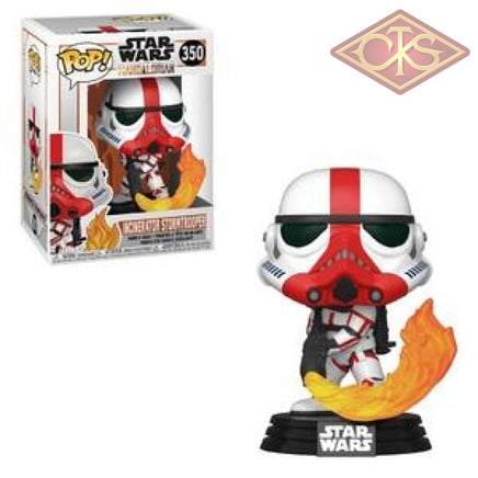 Funko Pop! Star Wars - The Mandalorian Incinerator Stormtrooper (350) Figurines