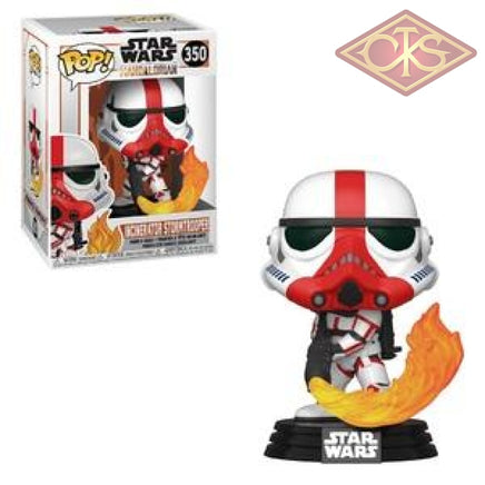 Funko Pop! Star Wars - The Mandalorian Incinerator Stormtrooper (350) Figurines