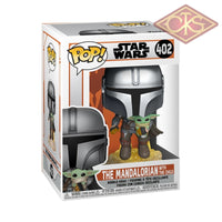 Funko POP! Star Wars - The Mandalorian - The Mandolorian w/ Child (Mando flying w/ Jet) (402)