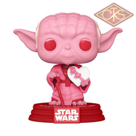 PRE-ORDERS : Funko POP! Star Wars - Valentines - Yoda w/ Heart (421)