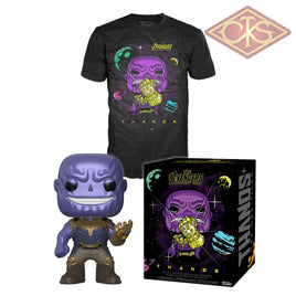 Funko Pop! Tees - Avengers Infinity War Thanos + T-Shirt (289) Figurines
