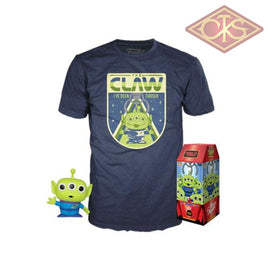 Funko POP! Tees - Disney, Toy Story #4 - Alien (GITD) & T-shirt (525) Exclusive