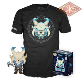 Funko POP! Tees - Games, Fortnite - Ragnarok (GITD) + T-Shirt (465) Exclusive