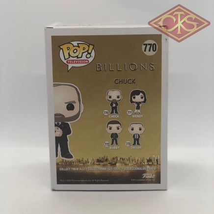 Funko Pop! Television - Billions Chuck Rhoades (770) Damaged Packaging Figurines