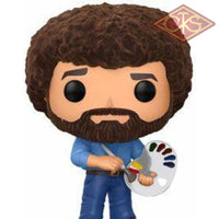 Funko Pop! Television - Bob Ross The Joy Of Painting (Flocked) (Exclusive) (524) Figurines