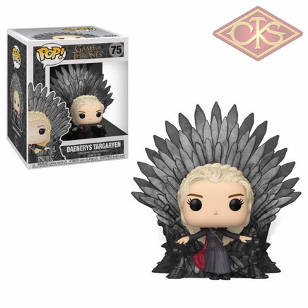 Funko Pop! Television - Game Of Thrones Daenerys Targaryen Sitting On Iron Throne (75) Figurines