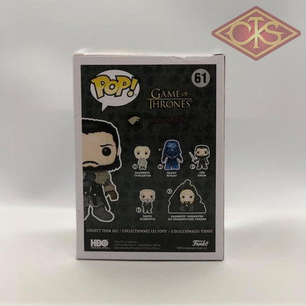 Funko Pop! Television - Game Of Thrones Jon Snow (61) Damaged Packaging Figurines