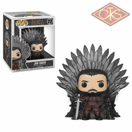Funko Pop! Television - Game Of Thrones Jon Snow Sitting On Iron Throne (72) Figurines