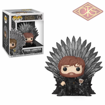 Funko Pop! Television - Game Of Thrones Tyrion Lannister Sitting On Iron Throne (71) Figurines