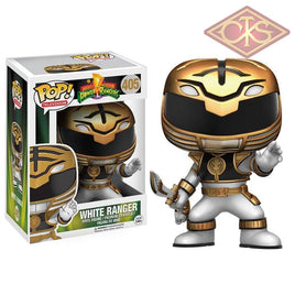 Funko Pop! Television - Mighty Morphin Power Rangers White Ranger (405) Figurines