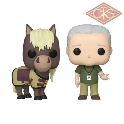 Funko POP! Television - Parks & Recreation - Li'l Sebastian & Jerry Harvest Festival (2Pack) Exclusive