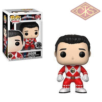 Funko Pop! Television - Power Rangers Red Ranger (No Helmet) Jason (370) Figurines