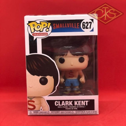Funko POP! Television - Smallville - Clark Kent (Shirtless) (627) "Small Damaged Packaging"