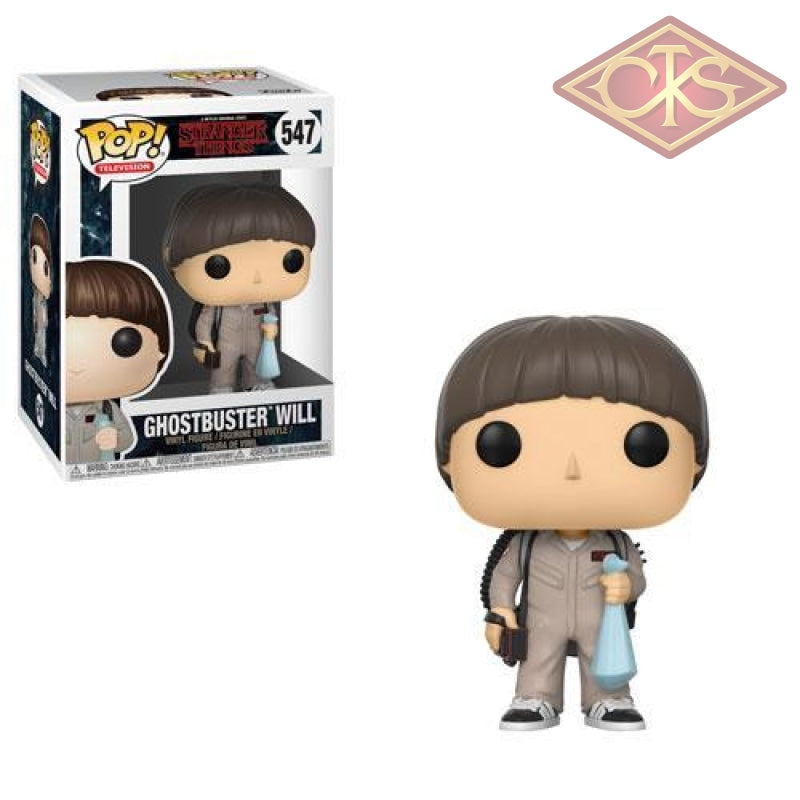 Funko POP! Television - Stranger Things (S2) - Ghostbuster Will (547)