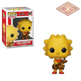 Funko Pop! Television - The Simpsons Lisa Simpson (497) Figurines