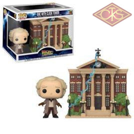 Funko POP! Town - Back to the Future - Doc w/ Clock Tower (15)