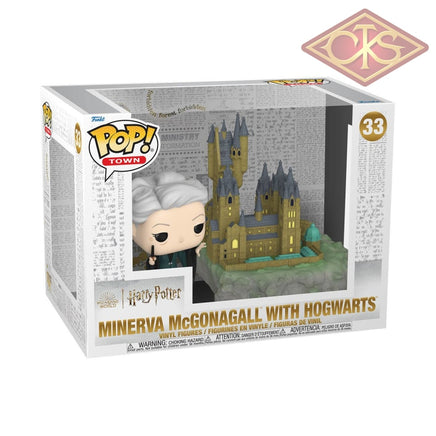 Funko POP! Town - Harry Potter 'Chamber of Secrets 20th Anniversary' - Minerva McGonagall w/ Hogwarts (33)