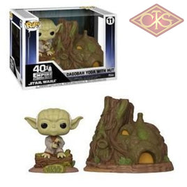 Funko POP! Town - Star Wars, The Empire Strikes Back - Dagobah Yoda w/ Hut (11)