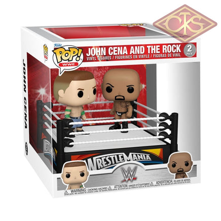 Funko POP! WWE - WWE Wrestling - John Cena & The Rock (2Pack)