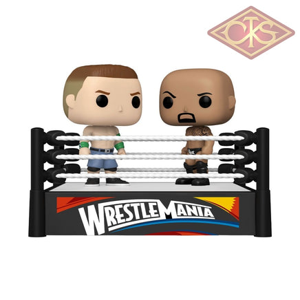 Funko POP! WWE - WWE Wrestling - John Cena & The Rock (2Pack)