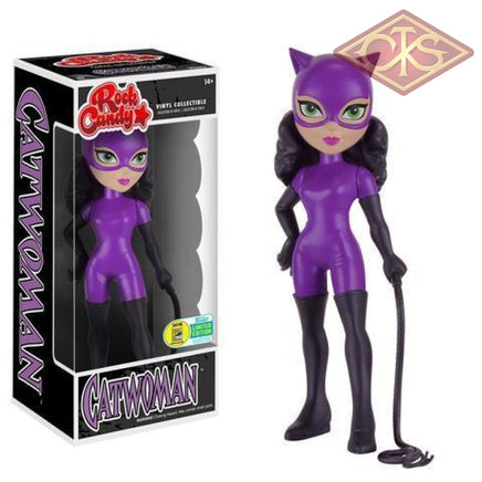 Funko Rock Candy - Dc Comics Catwoman (Purple Suit) Sdcc 2016 (Exclusive) Figurines