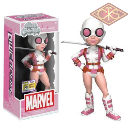 Funko Rock Candy - Marvel Gwenpool Sdcc 2017 Exclusive Figurines