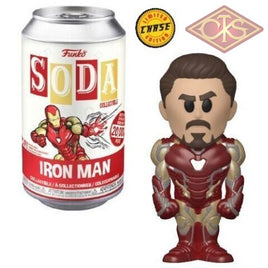 Funko SODA - Marvel, Avengers Endgame - Iron Man (Unmasked) CHASE