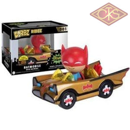 Funko Vinyl Dorbz - Ridez Batman Batmobile (Gold) W/ (Sdcc 2016) Exclusive Figurines