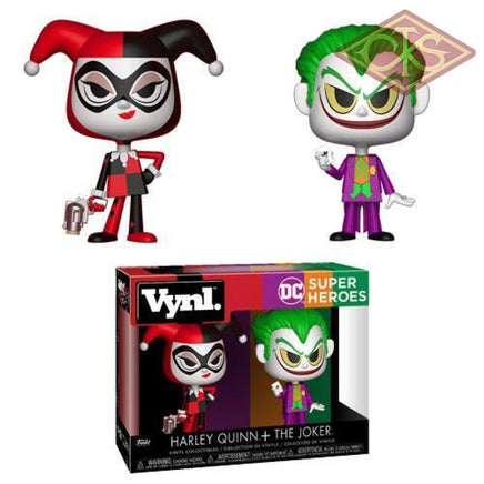 Funko Vynl. - Dc Super Heroes Harley Quinn & The Joker Figurines