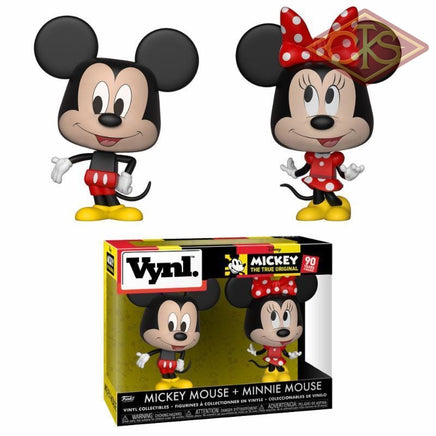 Funko Vynl - Disney Mickey Muse + Minnie Mouse Figurines