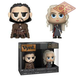 Funko Vynl - Game Of Thrones -Jon Snow + Daenerys Targaryen Figurines