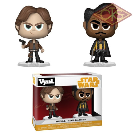 Funko Vynl - Star Wars Han Solo & Lando Calrissian Figurines