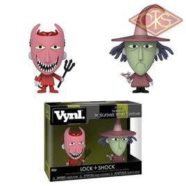 Funko Vynl - The Nightmare Before Christmas Lock + Shock Figurines