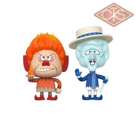 Funko Vynl - The Year Without A Santa Claus Heat Miser + Snow Figurines