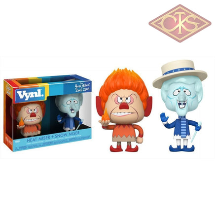Funko Vynl - The Year Without A Santa Claus Heat Miser + Snow Figurines