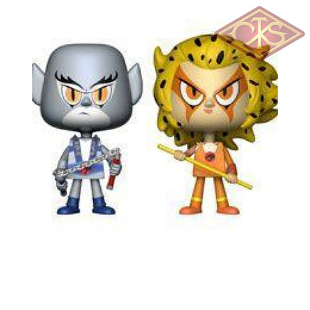 Funko Vynl - Thundercats Panthro + Cheetara Figurines