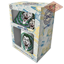 Gift Set - DC Comics - The Joker (Mug / Coaster / Keychain)