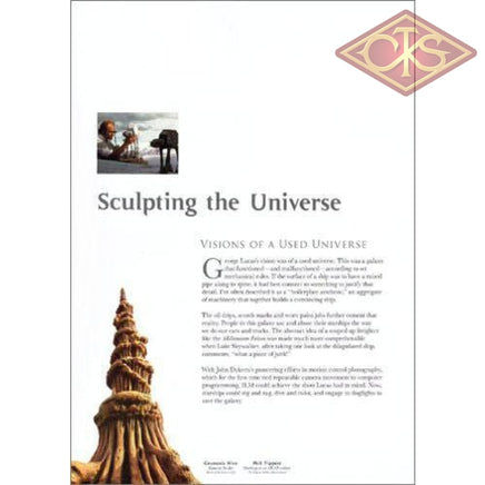 Insight Edition - Star Wars Art Book Sculpting A Galaxy Inside The Model Shop